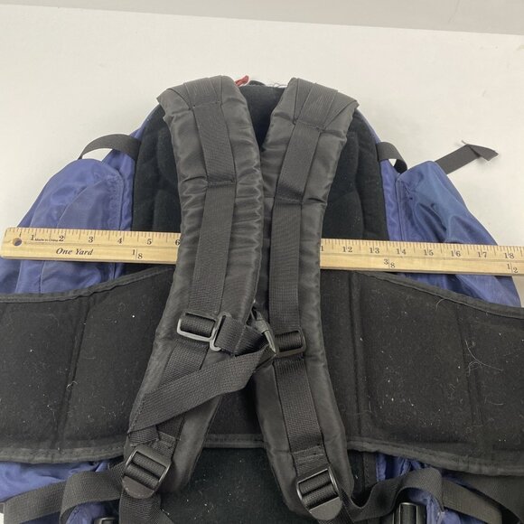 Vintage Kelty Redwing Internal Frame Hiking Backpack Blue Padded Straps - Picture 5 of 14